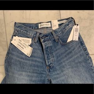 The Patti Mid Rise Straight Jeans
